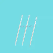 Зубная палочка 500 шт многофункциональная пластиковая зубочистка одноразовая щетка для волос плоская головка зубная шовная щетка