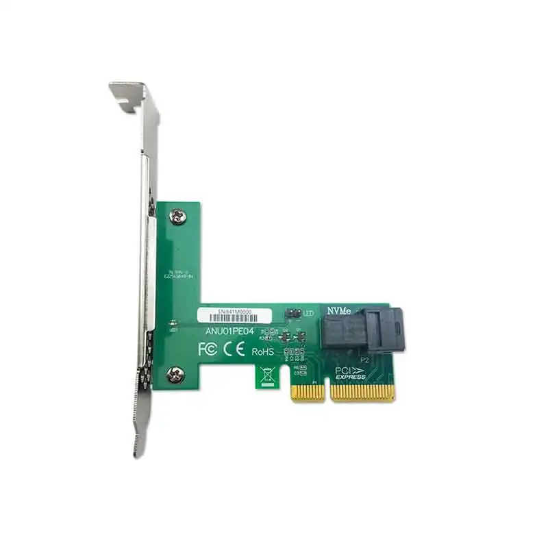 Ceacent NVMe контроллер SSD Райзер 12Gbs ANU01PE04 SFF8643 разъем один порт PCIe X4 sff8643 к sff8639 и кабель