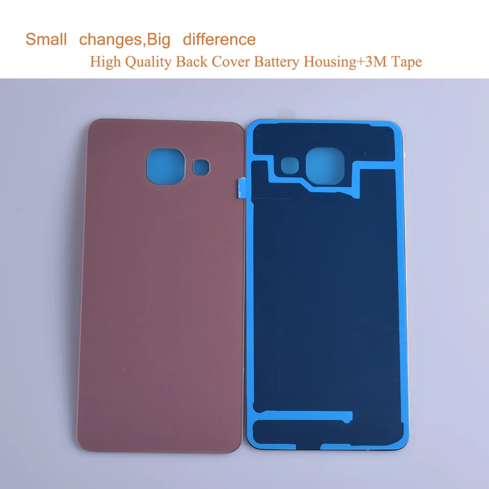 10 шт./лот для samsung Galaxy A3 A310 A310F A3100 корпус батарейного отсека задняя крышка чехол задняя дверь шасси A3 оболочка