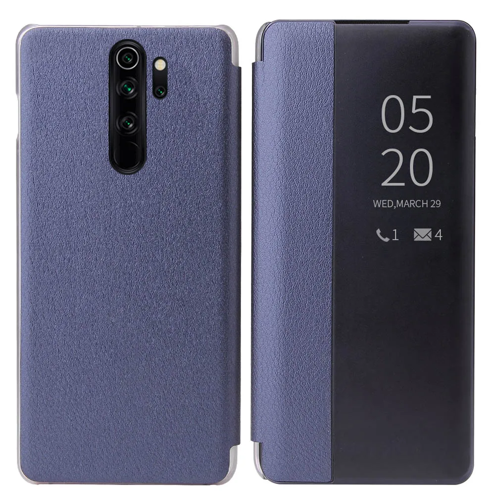 

Luxury Side Window view smart leather case for Xiaomi Redmi Note 8 pro case flip cover for Redmi 8 8A case Redmi Note 7 pro case