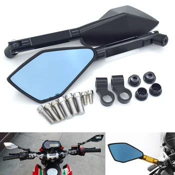 

Universal 8mm 10mm Motorcycle CNC Aluminum rearview side mirror FOR Honda CB400 CB500F CB500X CB599 CB600/F CB650F CB1000