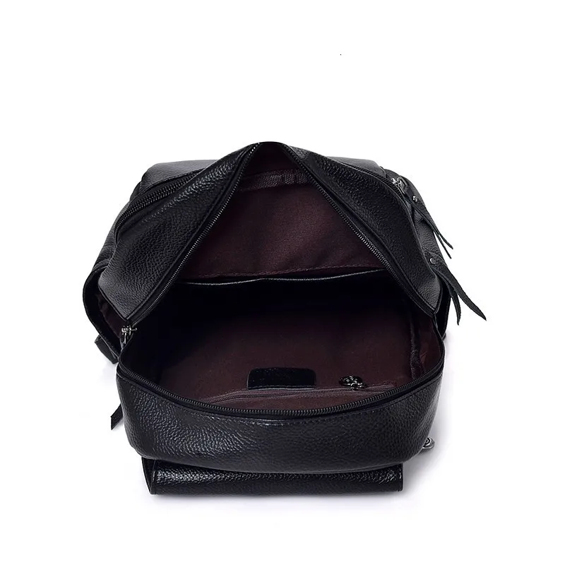 Women Leather Backpacks High Quality Ladies Bagpack Preppy Style Back Pack Backpack For Girls Vintage Rucksacks School Bags