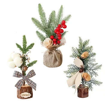 

3pcs New Christmas Tree Cute Decoration Mini Christmas Tree Decoration Christmas Decorations Cute Santa Owl Set Pendant.