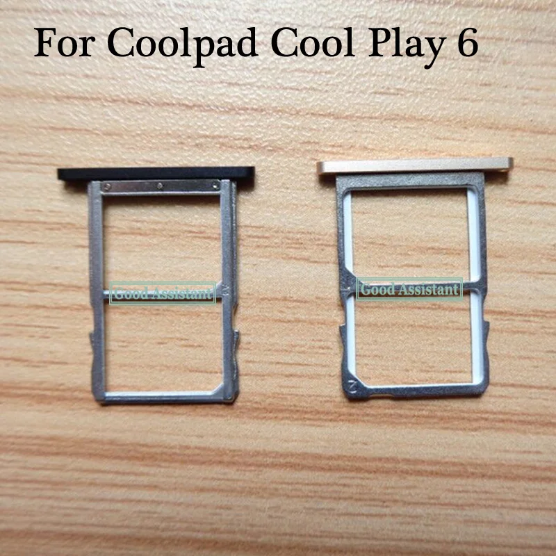 Для Coolpad Cool Play 6 Sim лоток Слот для карт Micro SD запчасти адаптер для сим-карты