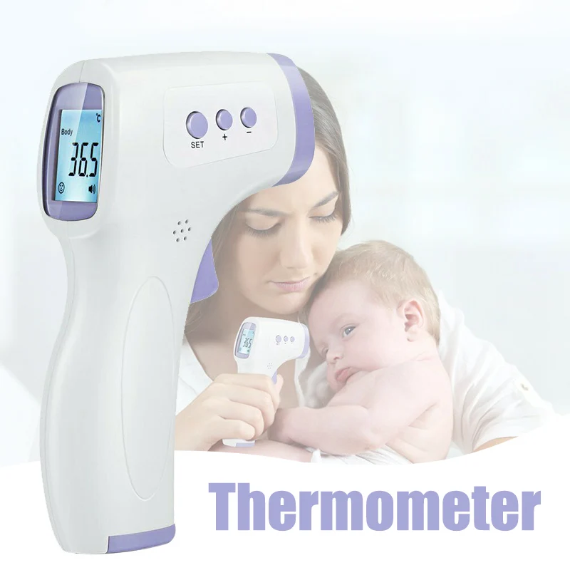 

Infrared Thermometer No-contact Digital Thermometers Forehead Temperature Meter for Fevers JHP-Best