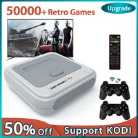Super konsola X Pro gra wideo konsola z 50000 grami 4K HD przenośna Retro konsola do gier Mini telewizor gra wideo odtwarzacz dla PS1/N64 1