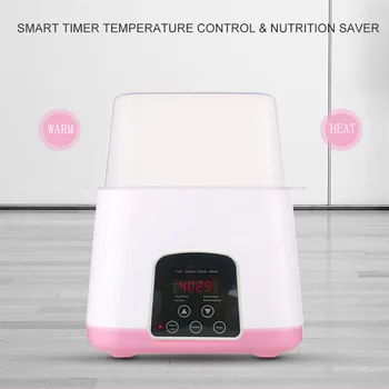 

Milk Warmer and Sterilizer 4-in-1 Large-capacity Milk Warmer and Sterilizer Intelligent Constant Temperature with Touch Screen f