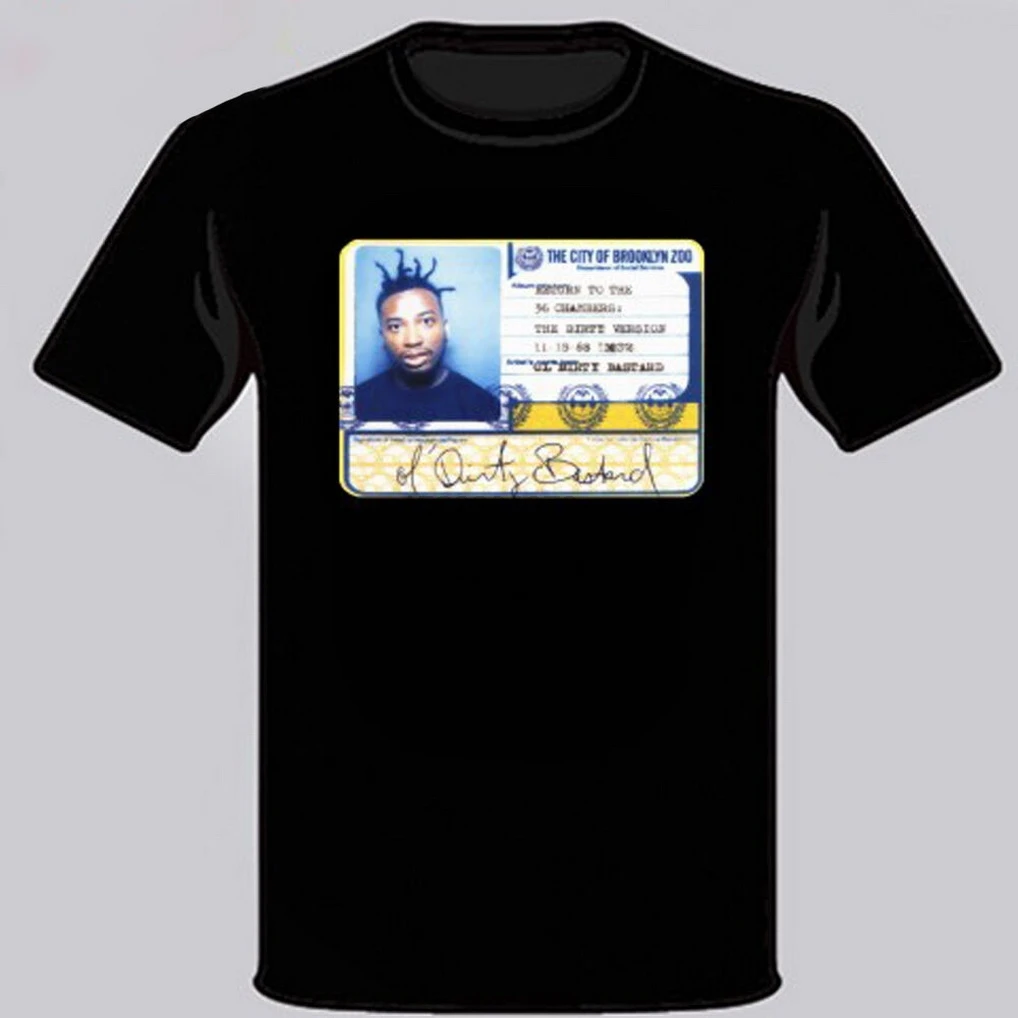 Новая Ol Dirty Bastard ODB Rap хип-хоп Мужская черная футболка Размер S M L XL 2XL 3XL винтажная