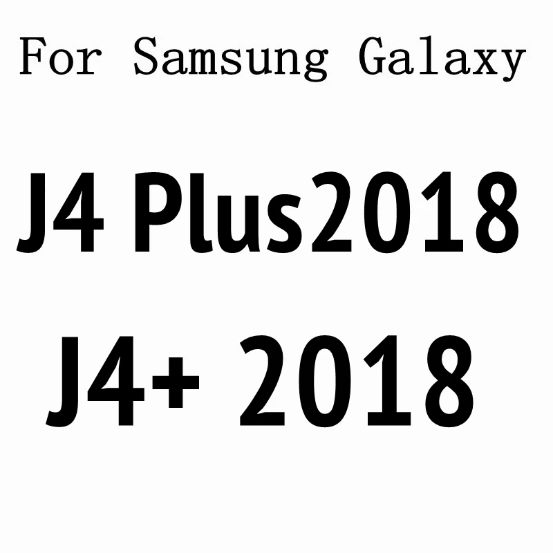 J4 Plus 2018 Закаленное стекло для samsung Galaxy J2 Core J4 J6 Plus J8 J7 Neo J3 J2 Prime Pro защита экрана полная защита - Цвет: J4 Plus 2018
