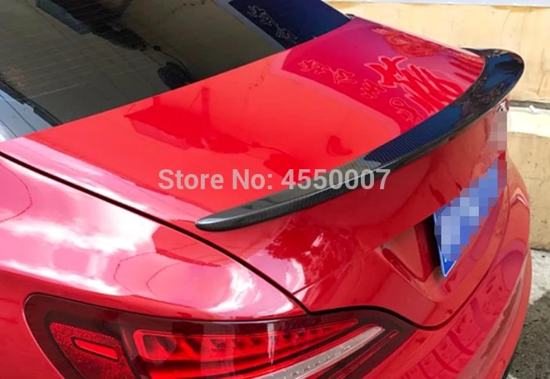 Для Mercedes CLA W117 Высокое качество углеродного волокна спойлер на задний багажник, крыло для mercedes cla CLA180 CLA200 CLA250