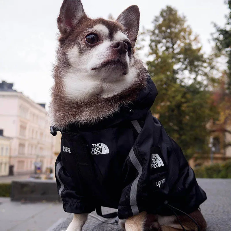 Зимняя одежда для собак, ветрозащитная куртка для собак, модная одежда для домашних животных для средних и больших собак, светоотражающая Одежда для собак, Ropa Perro