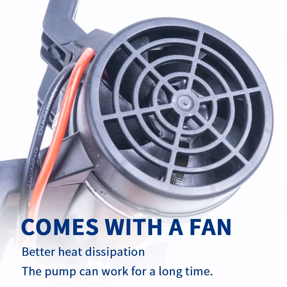 Электрический самовсасывающий насос высокого давления для сада 24 В 120 Вт фунт/кв.