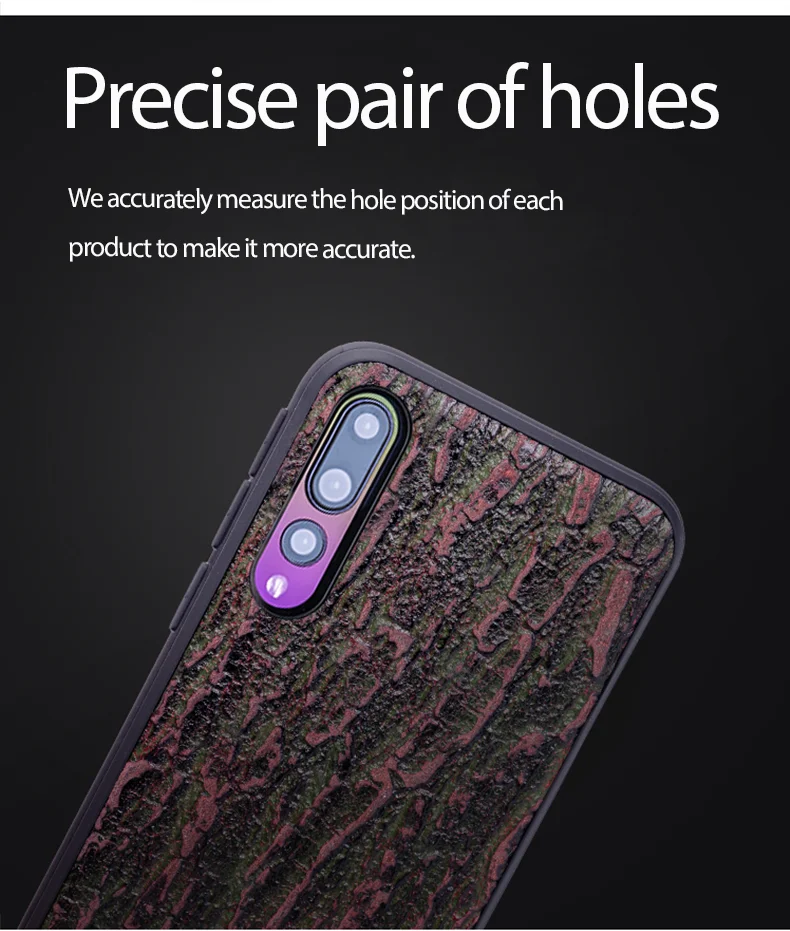 Чехол для телефона huawei P20 P30 lite mate 10 20 Pro lite Y9 P smart из воловьей кожи с текстурой коры для Honor 8 8X9X10 20 чехол