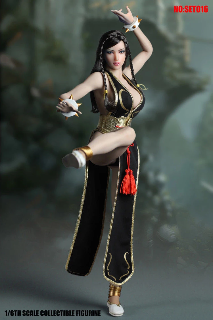 SET016 1/6 женские фигурные аксессуары китайская богиня боя 2,0 косплей костюм комплект одежды и голова для 12 дюймов фигурка