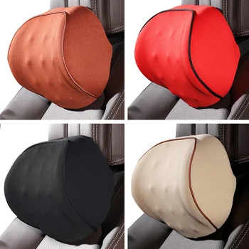 

JINSERTA Car Neck Pillow 3D Memory Foam Massage Cushion Back Pillow Car Seat Pillow For Office Chair Cushion Auto Universal