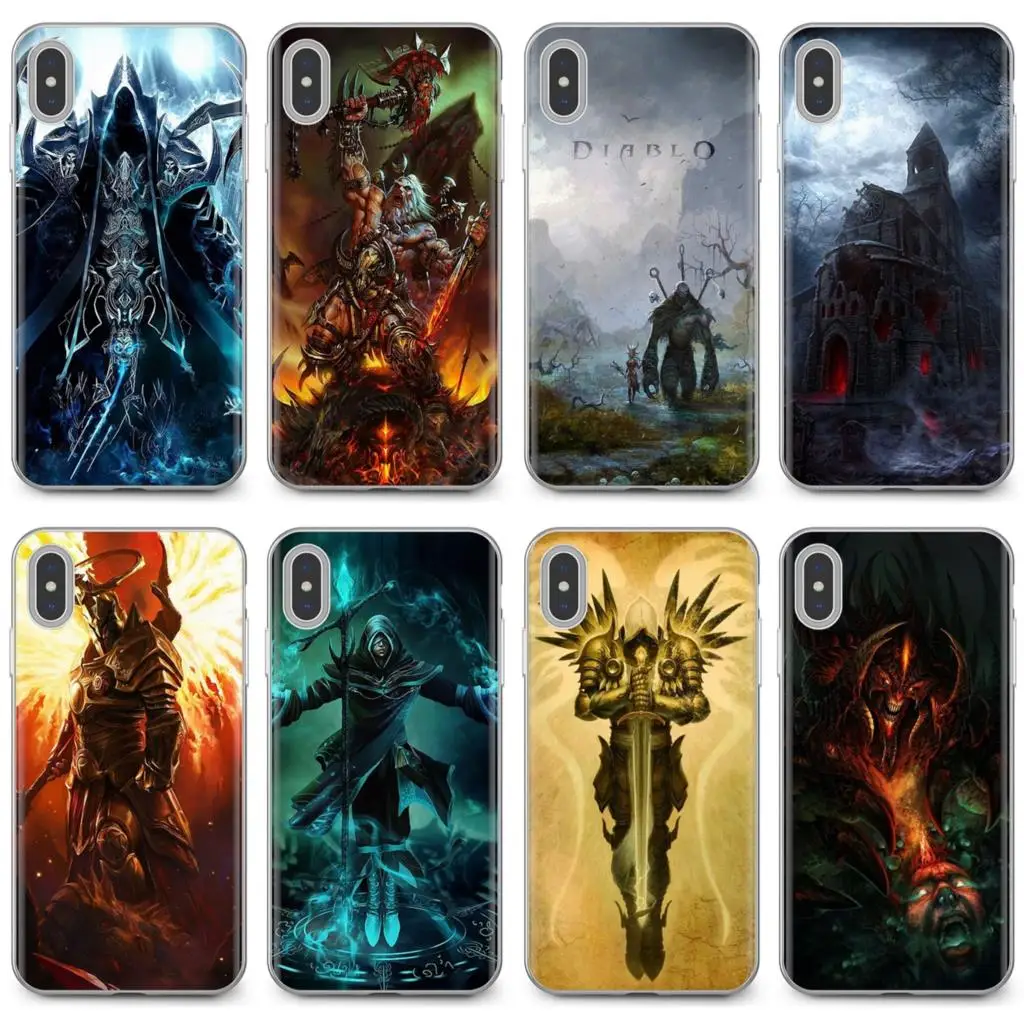 Diablo жнец душ демон Охотник надувательство силиконовые чехол для телефона ZTE Blade
