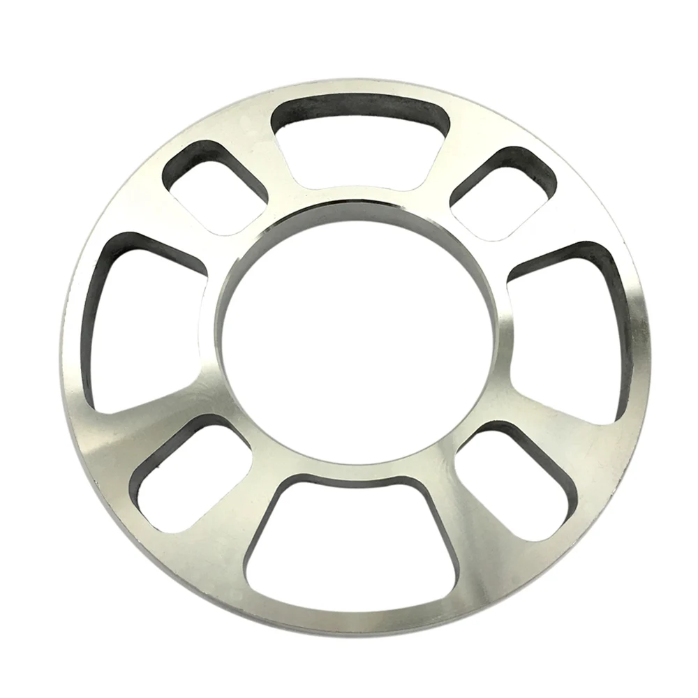 KKmoon 2 шт 5 мм/12 мм Универсальный алюминиевый 4 отверстия Дисковая тормозная прокладка набор толстых колес прокладка