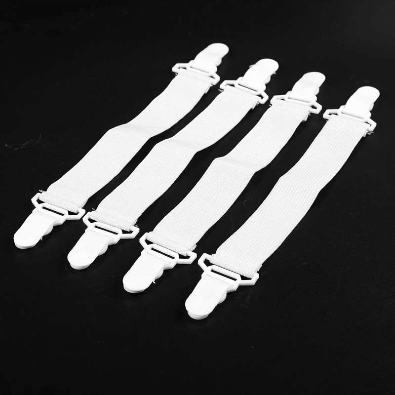 4 шт. домашний белый эластичный матрас простыня захваты зажимы