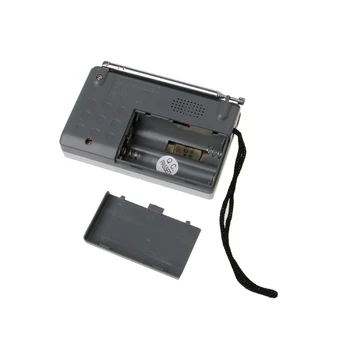 

BC-R119 Portable Mini Radio 2-Band AM FM World Receiver Retractable Antenna DC 3V