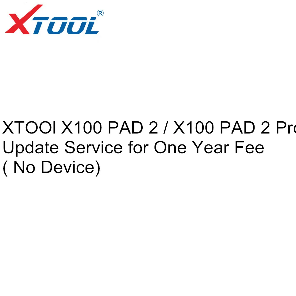 XTOOl X100 PAD 2 / Pro Обновление сервиса один год (без устройства)|Программаторы с
