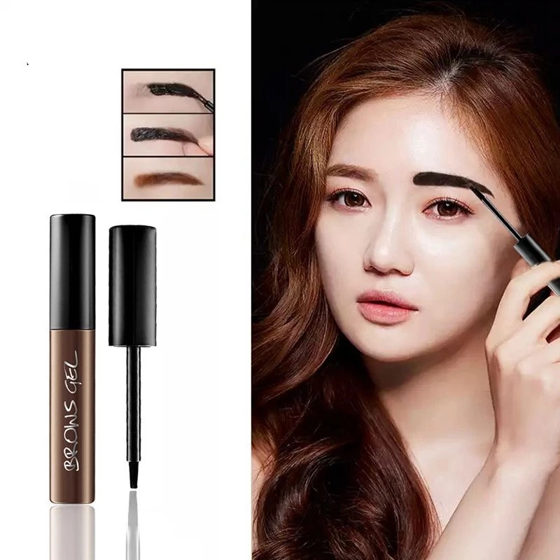 3 Colors Long Lasting Waterproof Natural Peel Off Henna Eyebrow Gel