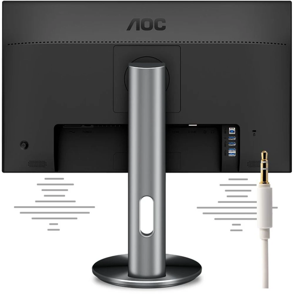 Монитор AOC 27" Professional Q2790PQU/BT(00/01) черный IPS LED 4ms 16:9 HDMI DisplayPort M/M Mat HAS