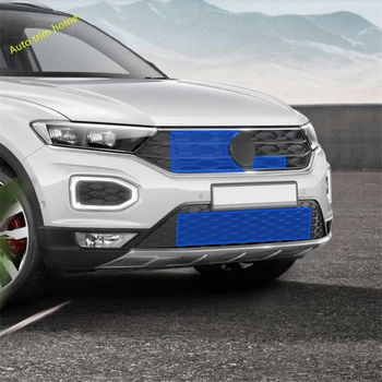 

Lapetus Exterior Kit Fit For Volkswagen T-Roc T Roc 2018 2019 2020 Front Insect Screening Mesh Front Grille Insert Net Cover Kit