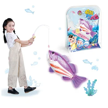 

Magnets Fishing Materials Montessori Toys For Kids Simulation Fishing Pretend Play Magnetic Sensory Learning Toys Funny Baby Toy