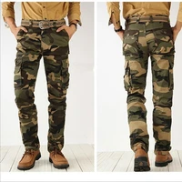 2024 Mens Trousers Autumn Army Green Fashion Men Cargo Pants Male Camouflage Pants size 38 2