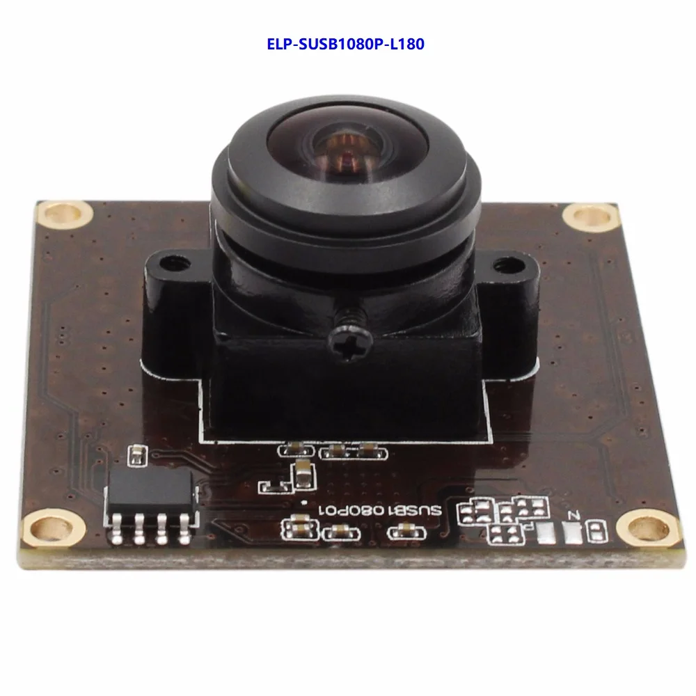 SUSB1080P01-L180 ELP Full HD 1080P низкое освещение цветной промышленный цифровой фотоаппарат USB 3,0 модуль камеры - Цвет: SUSB1080P01-L180