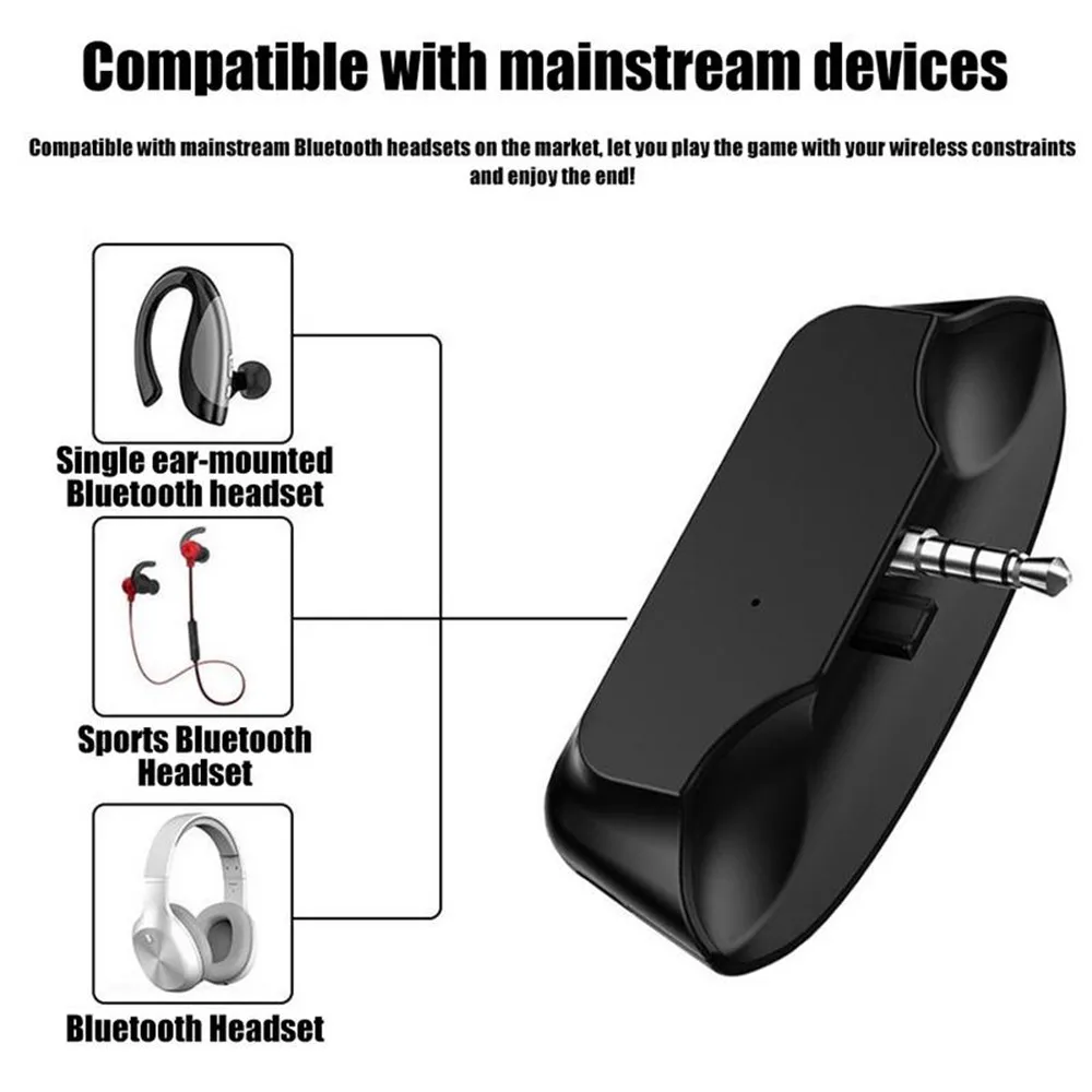 Новый аудио адаптер для наушников мини гарнитура беспроводная Bluetooth V5.0 3 5 мм