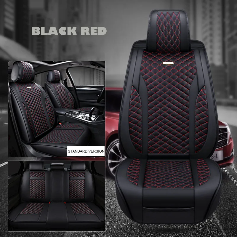 Кожаный чехол на сиденье автомобиля для alfa romeo skoda octavia a5 rapid ford fiesta suzuki swift fiat 500