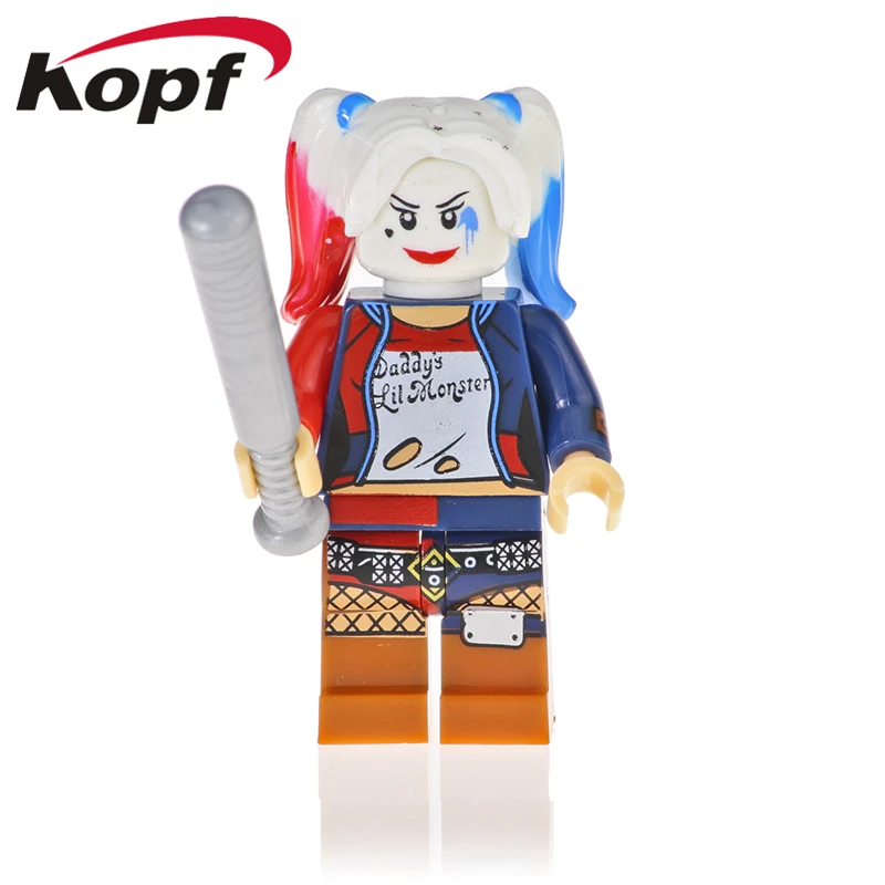 

Building Blocks Avengers 4 Endgame Space Harley Quinn Batman Superman Bricks Learning Action Figures Toys For Children XH 1115