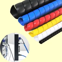 8 мм кабель рукав ветровая труба 2 м цветной кабель провод защитный чехол компьютерный кабель магазин управление устройство труба сумка кабель рукав - изображение