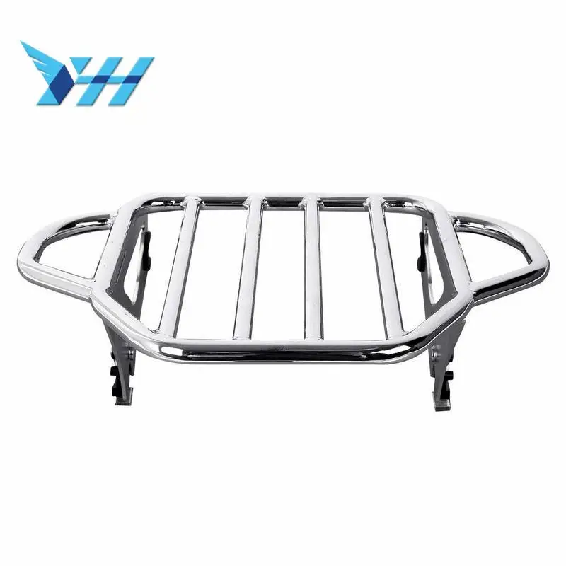 Motorcycle Detachable Two Up Pack Mounting Luggage Rack For Touring Street Glide Road Glide 2009
