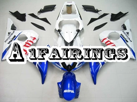 Белый красный синий ABS пластик впрыска Sportbike обтекатель для Yamaha YZF600 R6 2003 2004 03 04 обтекатель мотоцикла Чехлы корпуса