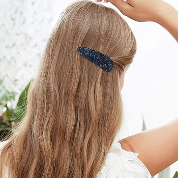 

4pcs Hair Accessories Girl Hair Clips For Women Alloy Chic Rhinestone Hairpin Hair Pins Barrettes For Ladies Women Girls