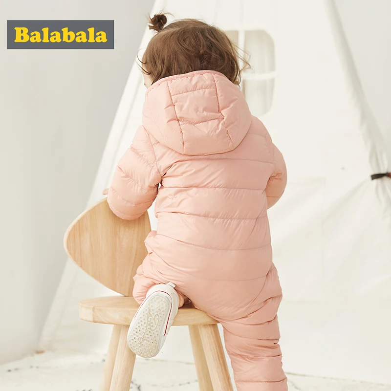 Balabala Newborn Clothes Pajamas Autumn Baby Rompers Spring Baby Boy Clothes Jumpsuit Girl Rompers Winter Baby Warm Romper
