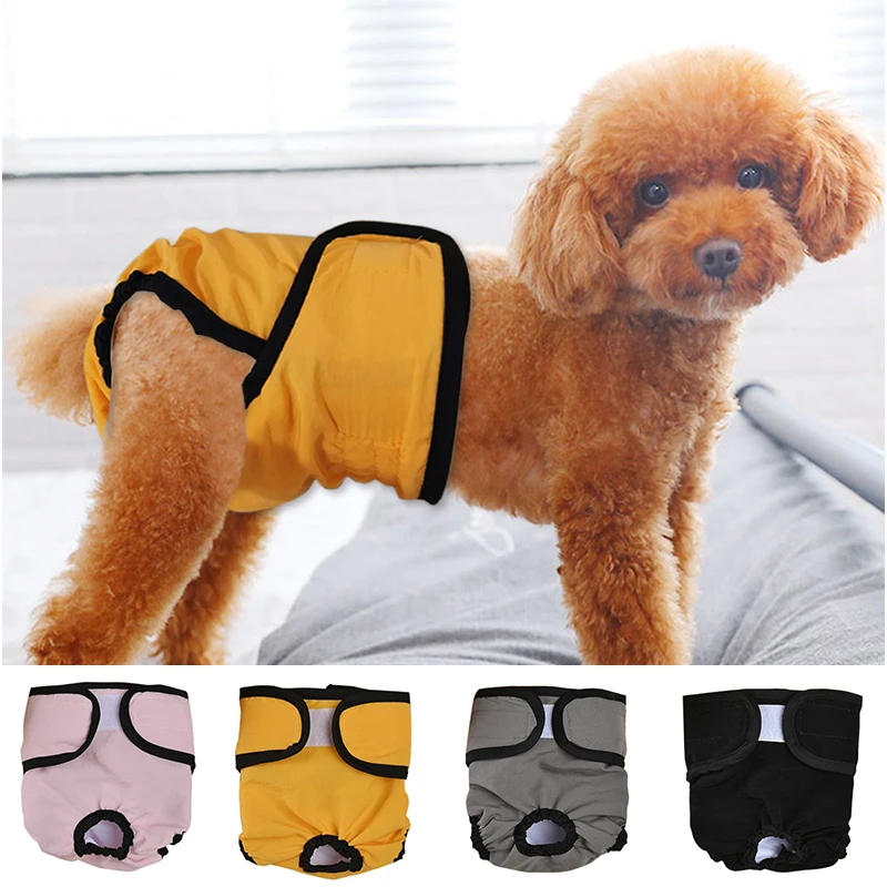 New Pet Physiological Pants For Small Medium Large Dog Puppy Washable Durable Doggie Diapers Underwear Short Pet Underwear