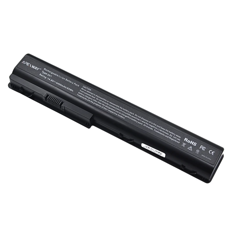 ApexWay 8 ячеек Батарея для hp павильон DV7 DV8 HDX X18 HSTNN-IB75 HSTNN-DB75 HSTNN-XB75