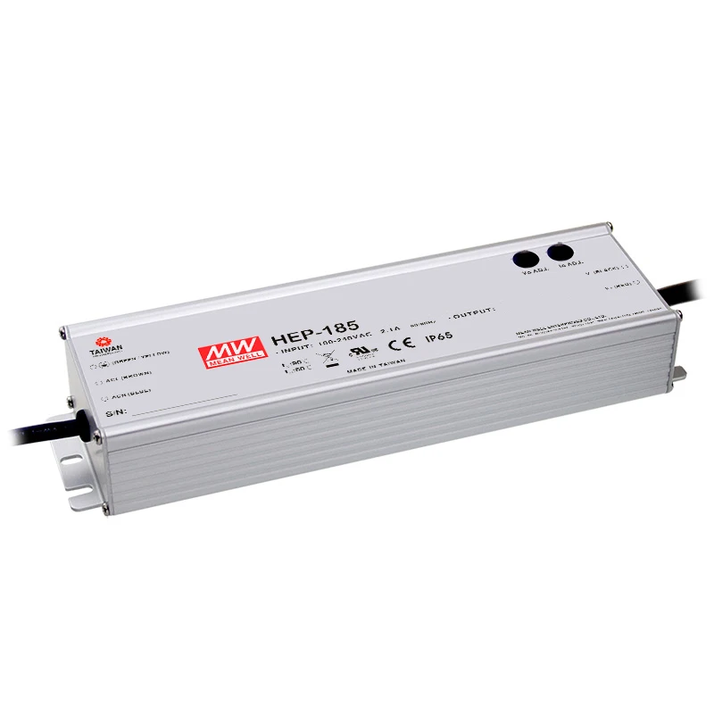 Mean Well HEP-185-54A для наружной суровой окружающей среды IP65 meanwell 54V 3.45A 186 3 W одиночный