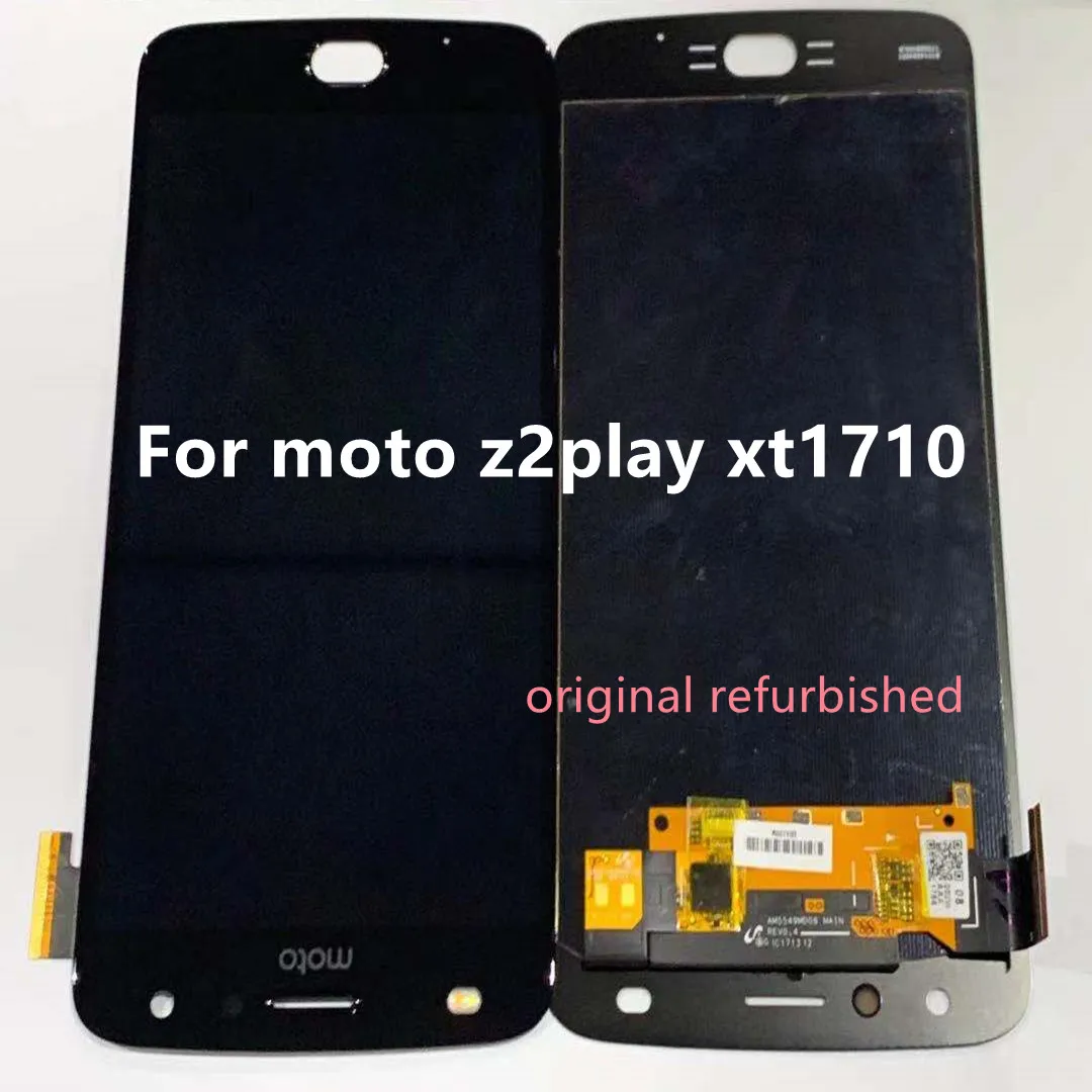 100% Оригинальный AMOLED ЖК-дисплей для Motorola Moto Z2 Play XT1710-01/07/08/10 дисплей сенсорный экран