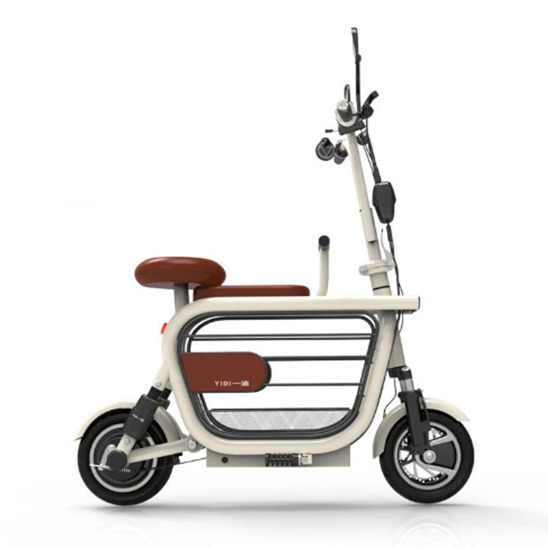 Best Price 10 inch mini parent-child electric bike 48v 400w motor light folding 2 seat electric bicycle lithium battery High carbon steel Best Price 10 inch mini parent-child electric bike 48v 400w motor light folding 2 seat electric bicycle lithium battery High carbon steel