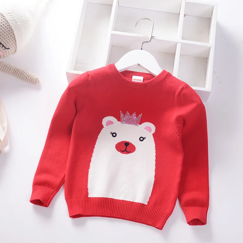

Europe And America Popular CHILDREN'S Sweater 19 Autumn And Winter New Style Children Crew Neck Sweater 2-7-Year-Old Kids Fine S