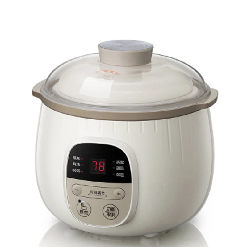 

Multifunctional Electric Slow CookerFood Steamer Stainless Steel Baby Heating Cup Hot Pot Steamer Rice Cooker