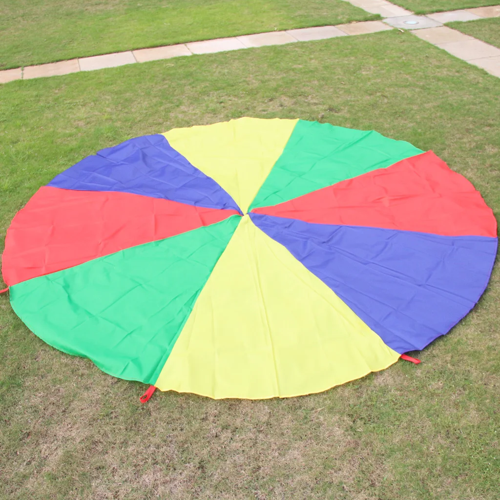 Play Parachute 3m /10ft - Children Kids Garden Games Family Fun Party School