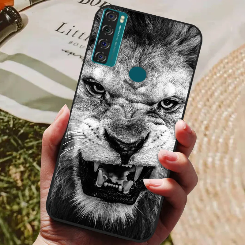 For TCL 20 SE Case Soft Silicone Phone Back Cover For TCL 20 SE TCL20SE TCL20 20SE Cases Coque for TCL 20SE  Fundas bumper Shell designer phone pouch Cases & Covers