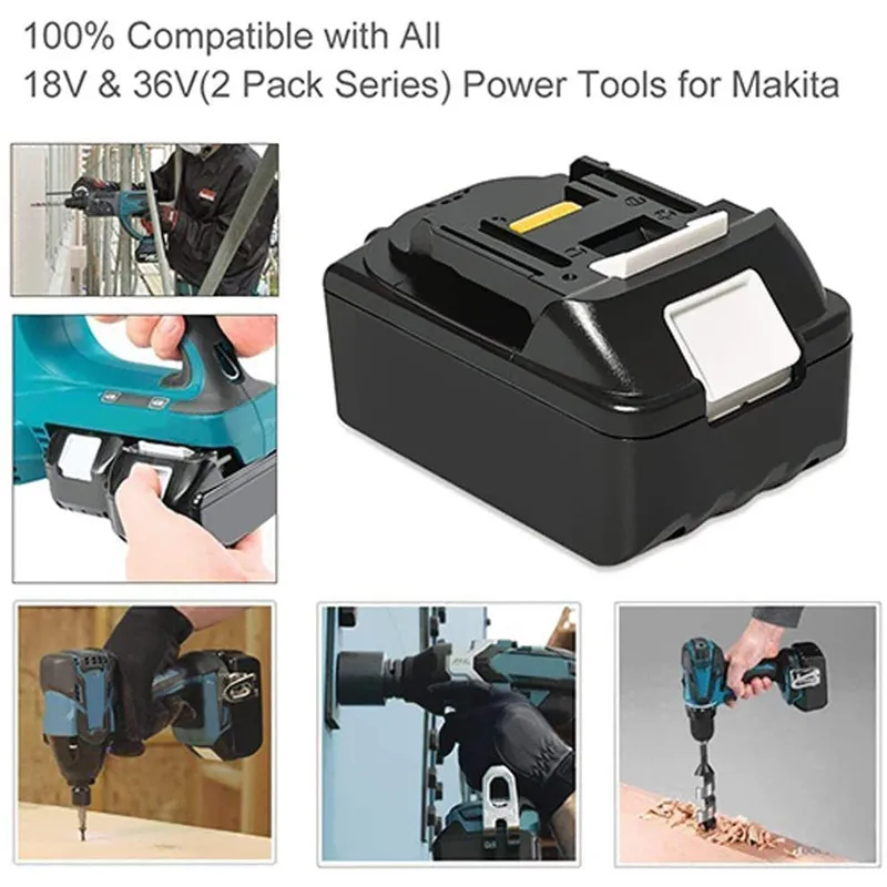  DC18RCT Ƭ ̿ ͸  3A   Makita 14.4V 18V BL1830 Bl1430 DC18RC DC18RA   USB Ʈ
