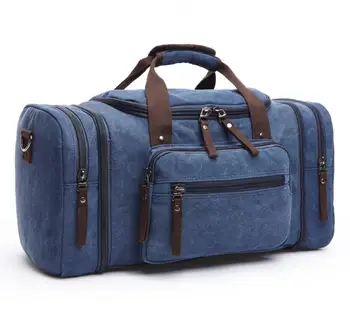 

Hot 2020 Fashion Outdoor Travel Bag Portable Canvas Messenger Bag Large Capacity Casual Shoulder Bag