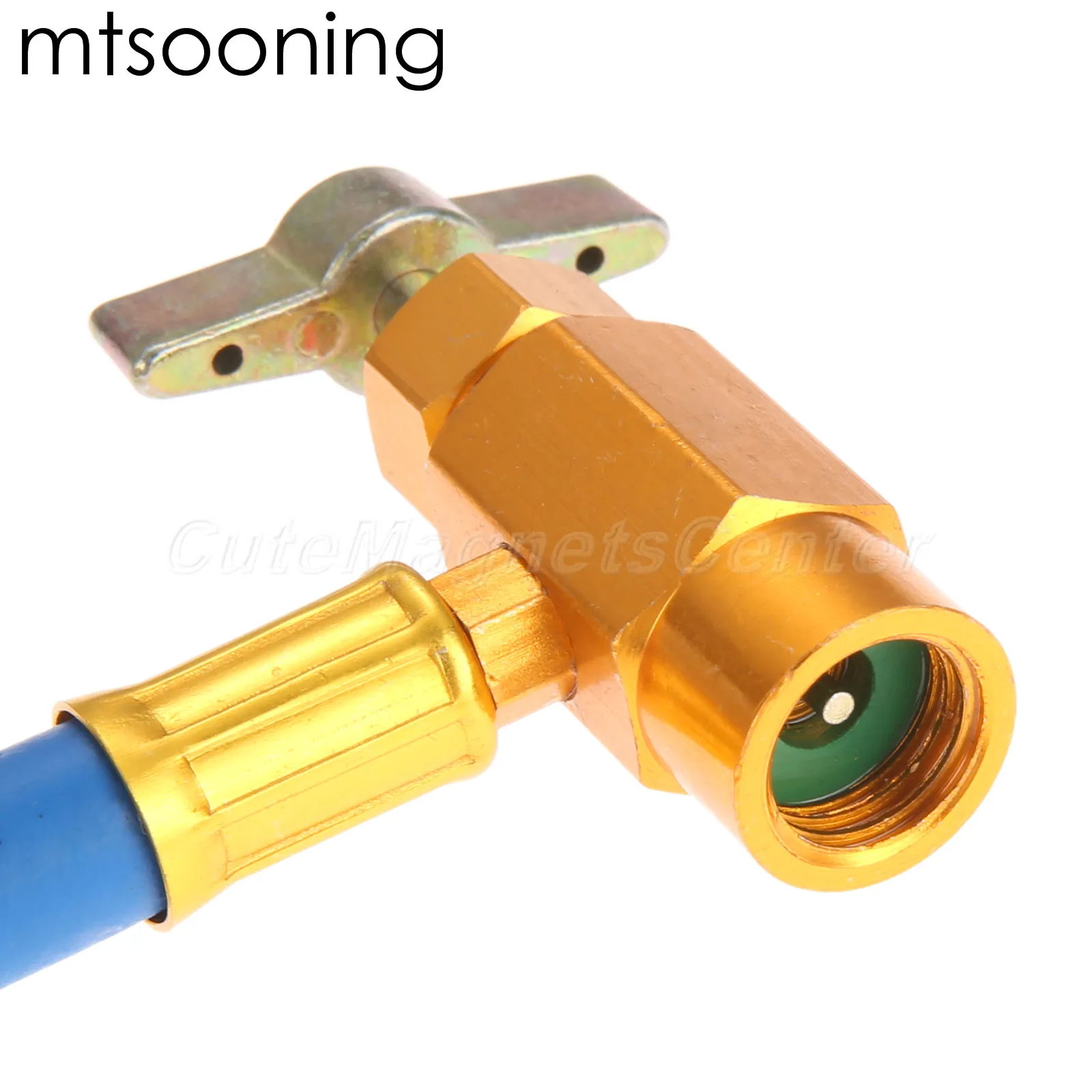Mtsooning R134a перезарядки измерительный шланг измерительный Адаптер A/C для замены фреона трубы для самостоятельного уплотнение для клапана банок